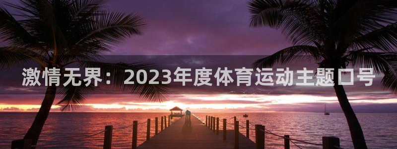 V站体育入口官网：激情无界：2023年度体育运动主题口号